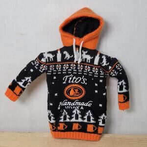 Tito's Handmade Vodka Knit Sweater Bottle Cover - NWOT